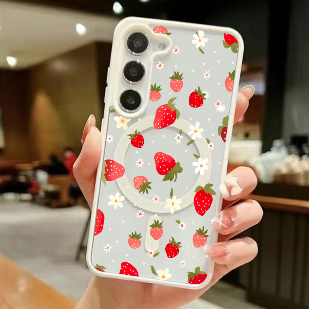 Phone Cases Magnetic - Magnetic Wireless Charging Phone Case For