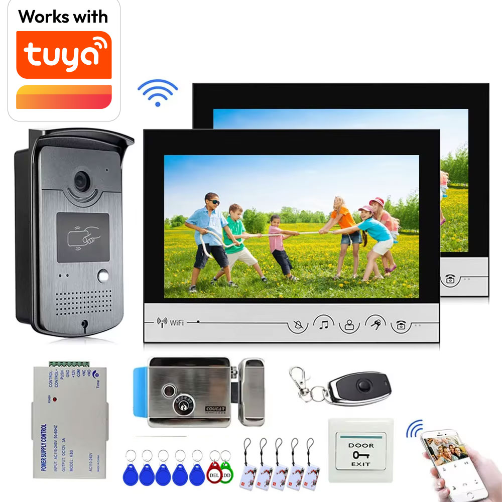 Phone Cases Uk - Tuya 9 inch color wireless WiFi