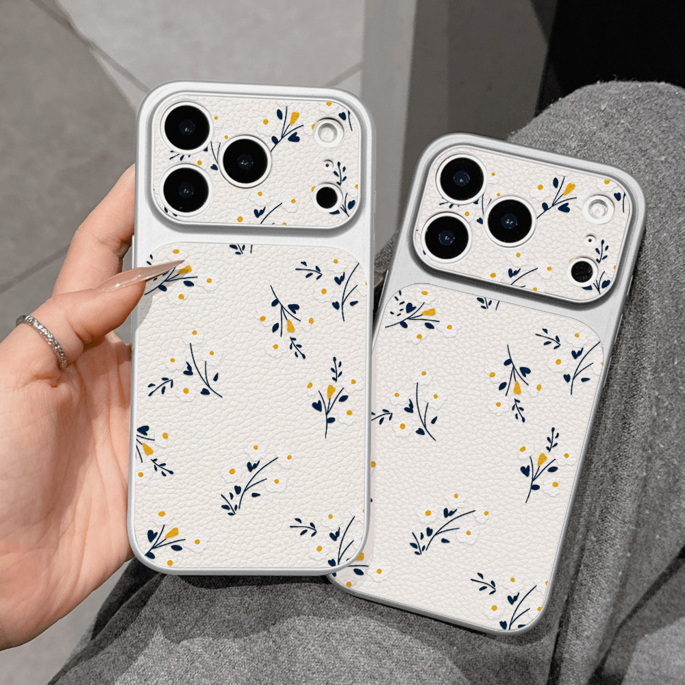 Phone Cases That Cover The Camera - Flower Phone Case For iPhone 17