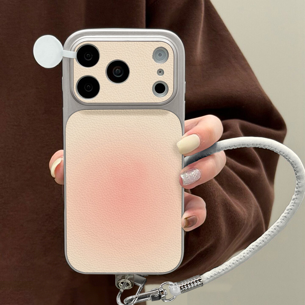 Phone Cases With Stand - Lichee Pattern Phone Case For iPhone
