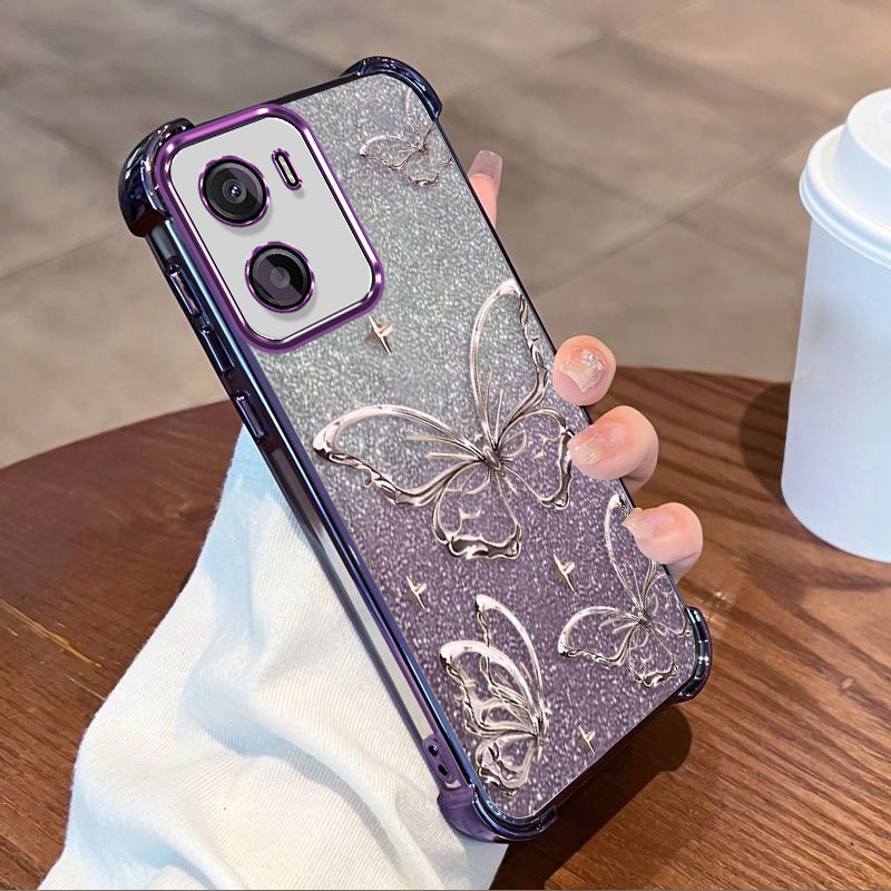 Phone Cases Motorola - Glitter Plating Protective Cover For Motorola