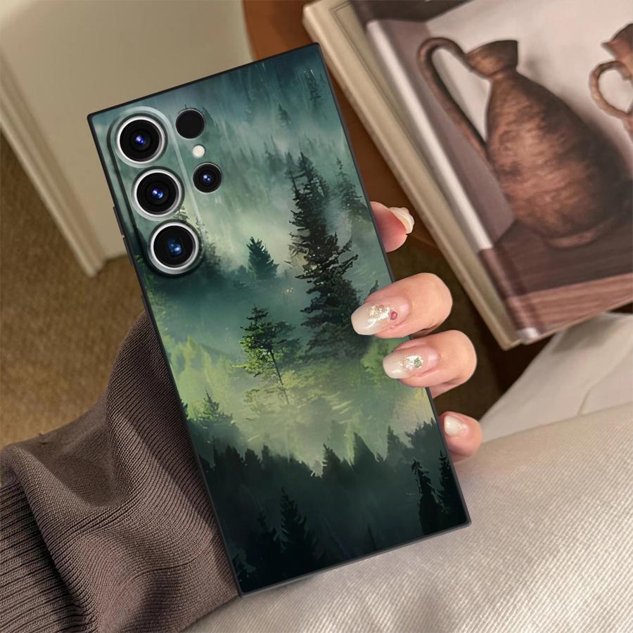 Phone Cases Samsung S25 Fe - Forest Mist Case for Samsung Galaxy