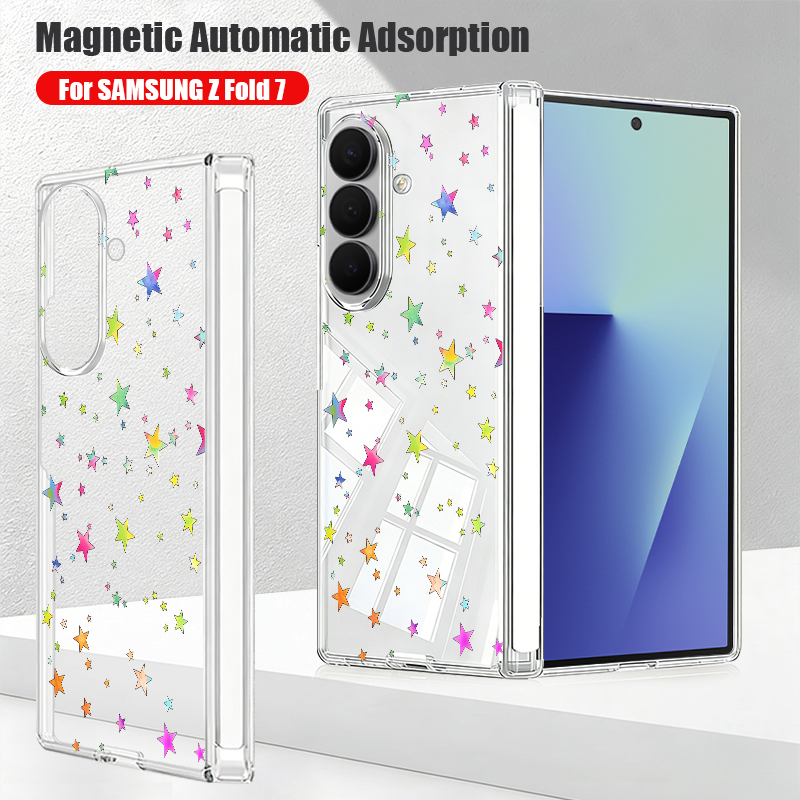Phone Cases Z Fold 7 - Magnetic Auto Adsorption Phone Case For