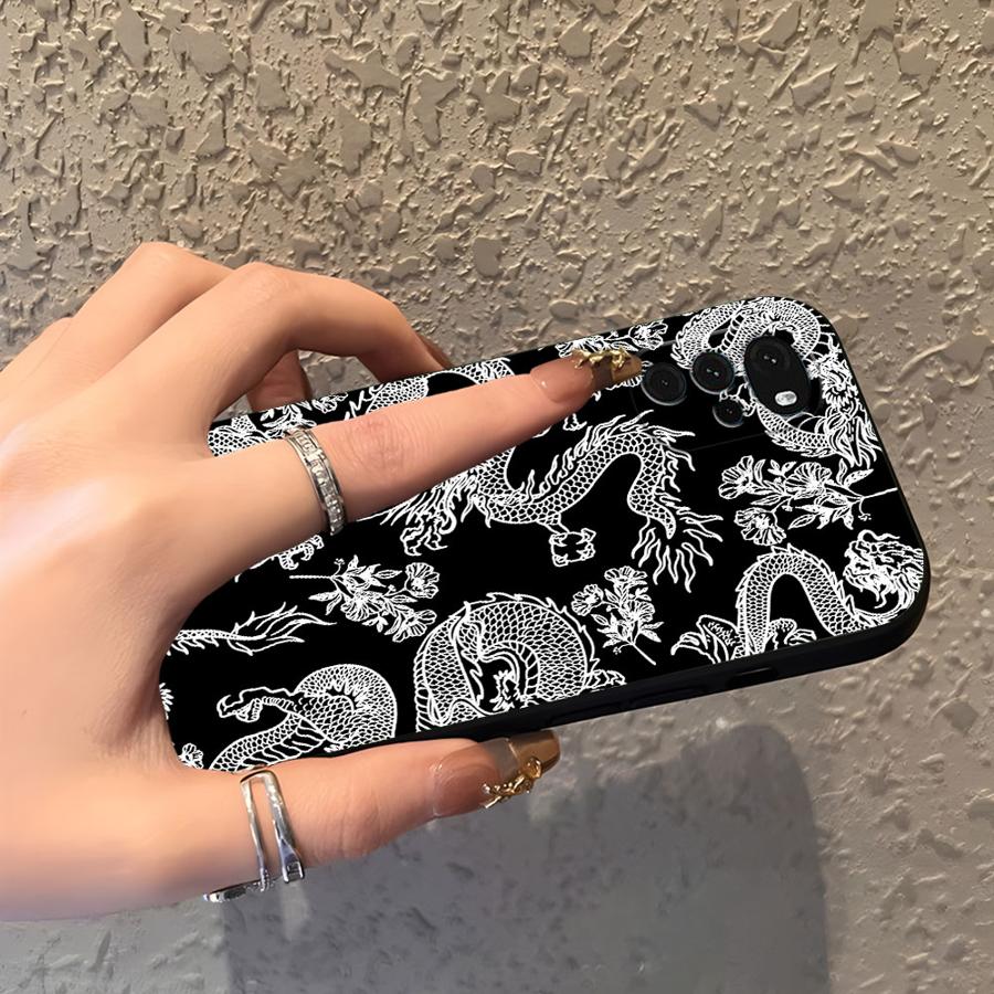 Cool Chinese Dragon Soft Back  - Phone Cases Motorola 评论和价格