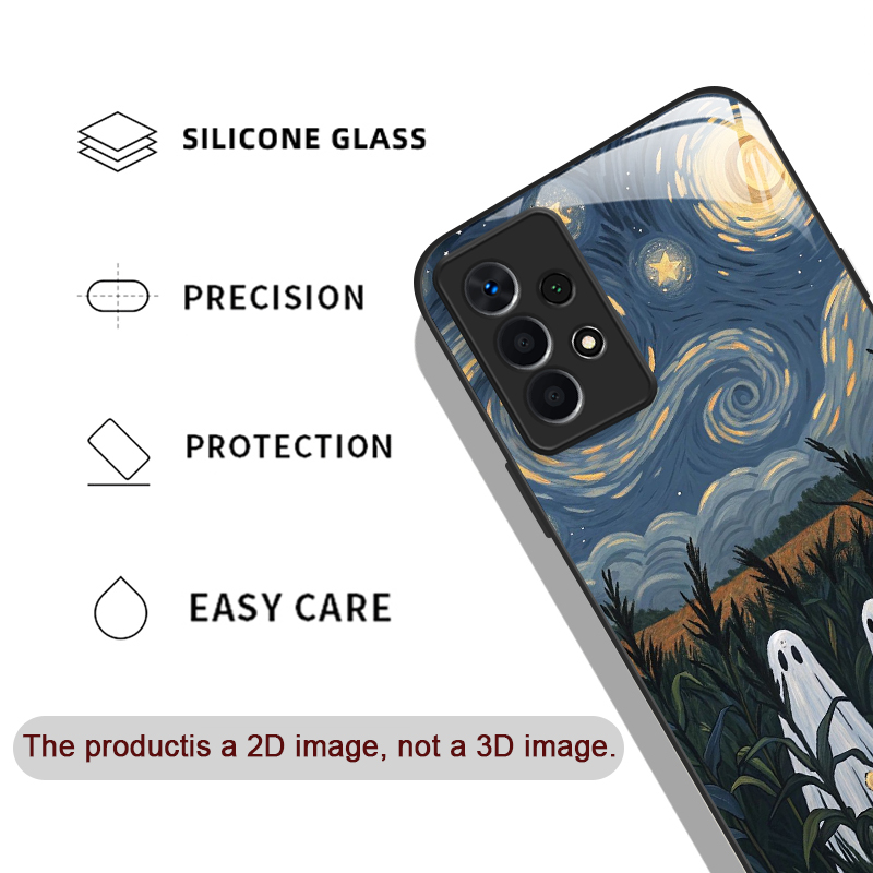 Funny Ghost Abstract Art Patte - Phone Cases Art 评论和价格