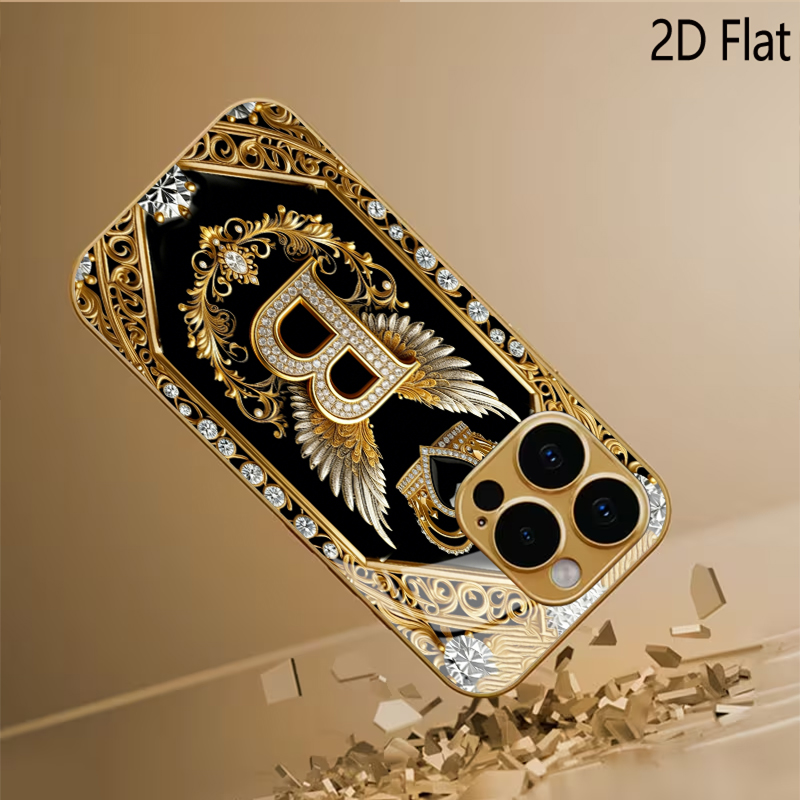 B-Badge print Patterned temper - Phone Cases That Cover The Camera 评论和价格