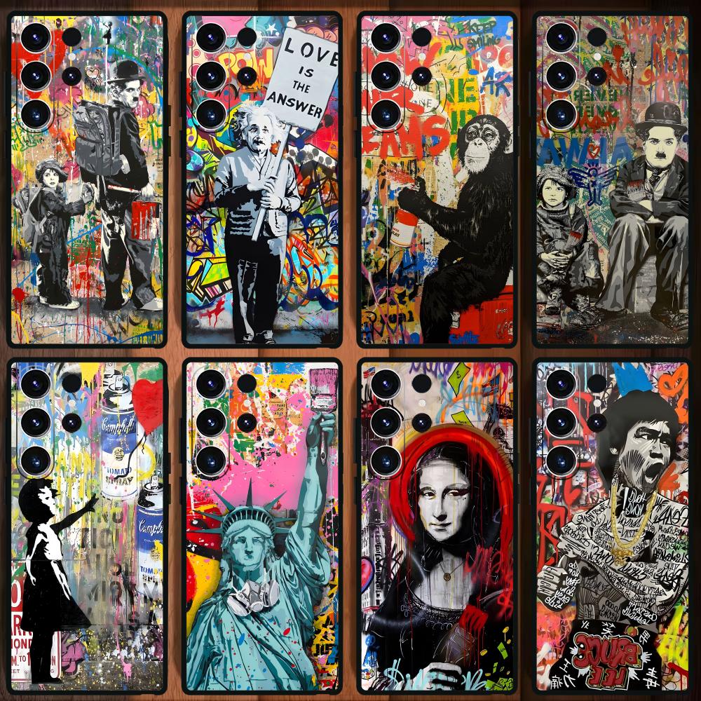 Banksy Graffiti Art  Phone Cas - Phone Cases Art 评论和价格