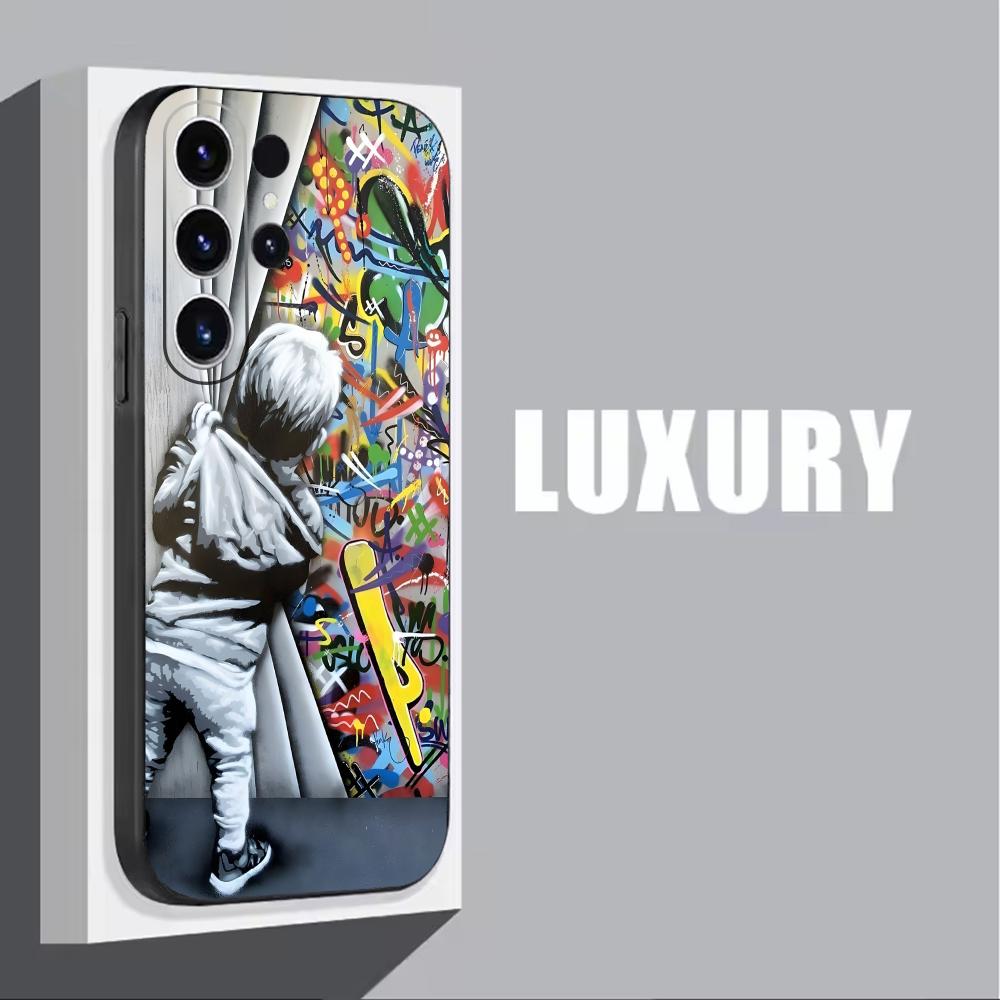 Banksy Graffiti Art  Phone Cas - Phone Cases Art 评论和价格