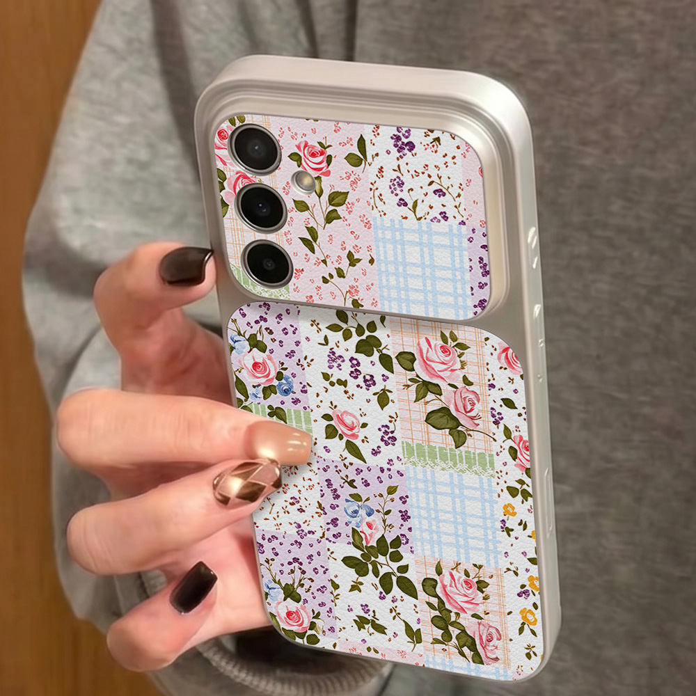 Flower Phone Case For iPhone 1 - Phone Cases That Cover The Camera 评论和价格