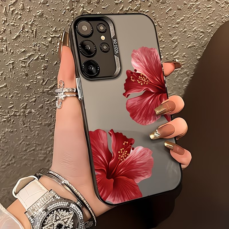 Red Hibiscus Floral Pattern Ph - Gradient Color Case 评论和价格