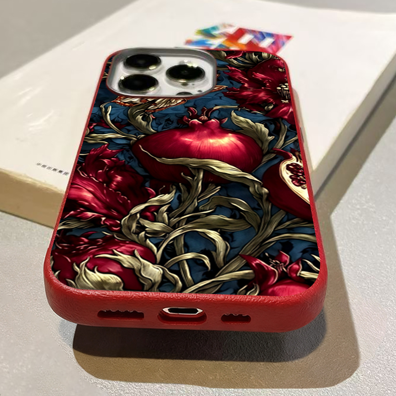 Vintage Pomegranate TPU Art Ph - Phone Cases Art 评论和价格