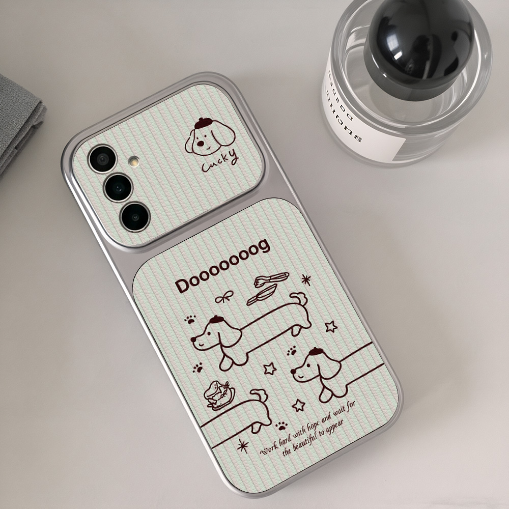Cartoon Dachshund Phone Case F - Phone Cases That Cover The Camera 评论和价格