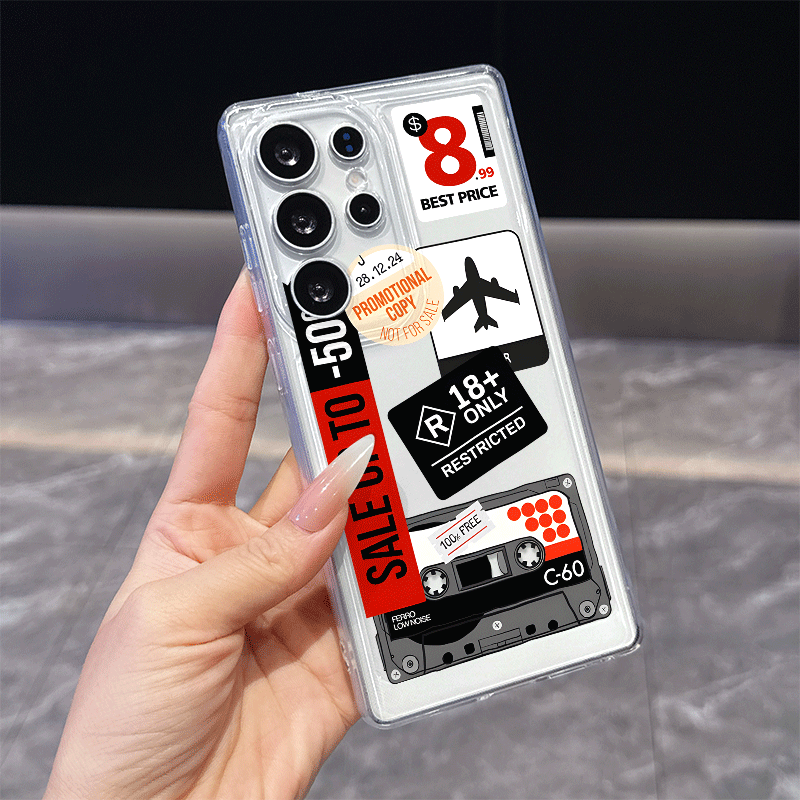Funny Mix Labels Collage Stick - Phone Cases Funny 评论和价格