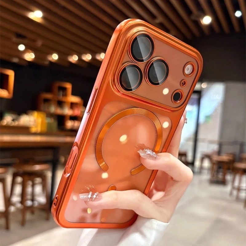 Magnetic Clear Luxury Plating  - Luxury Plating Case 评论和价格