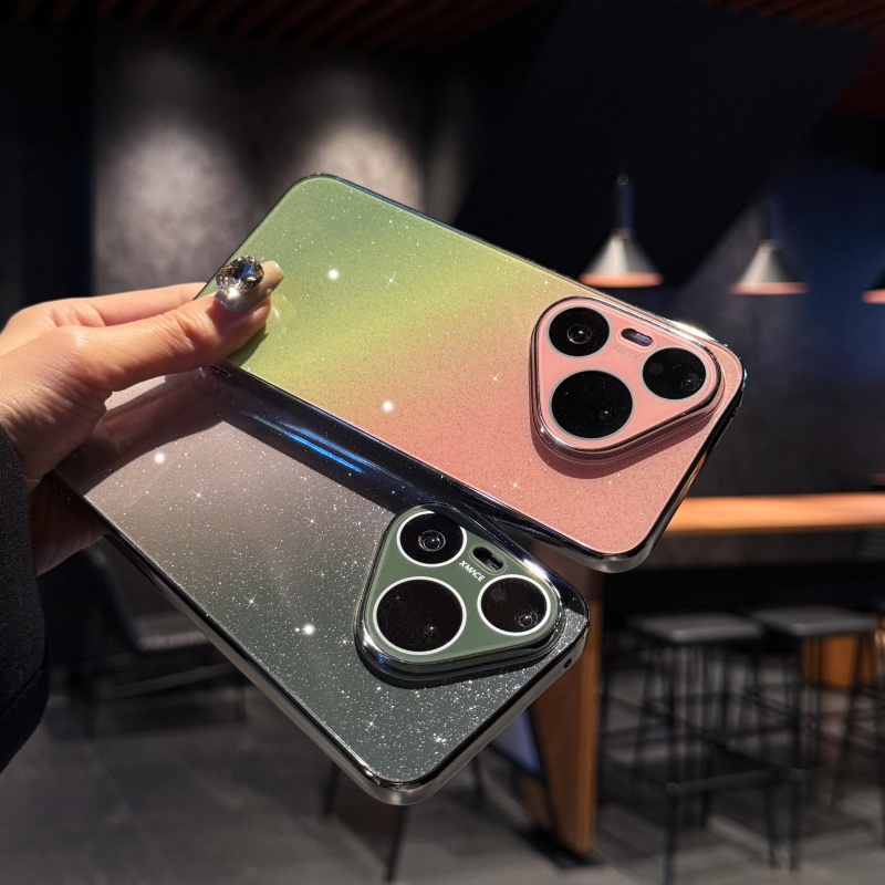 Luxury Shiny Glitter Gradient  - Luxury Plating Case 评论和价格