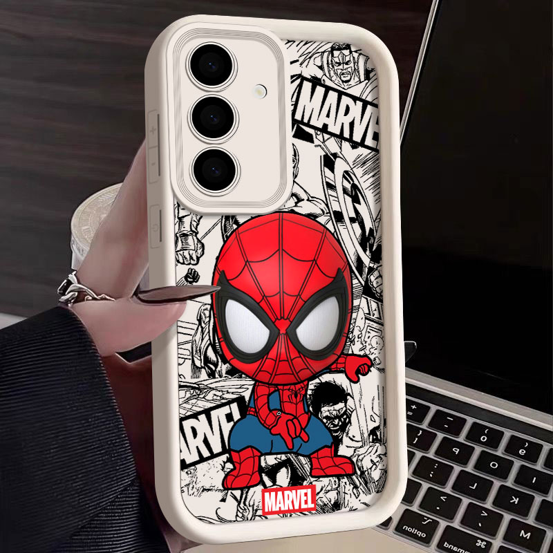 Marvel Spiderman Cute Fundas F - Phone Cases Samsung S25 Fe 评论和价格