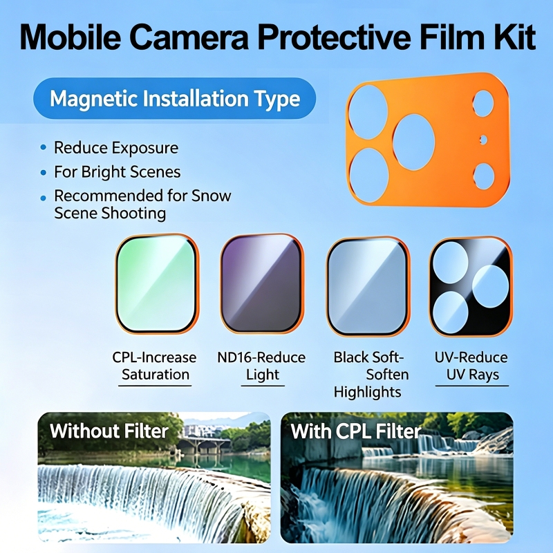 UV for Magnetic Filter Camera  - Phone Cases That Cover The Camera 评论和价格