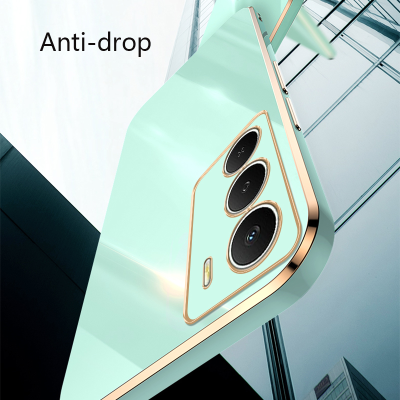 Biruiqu for Realme 14X Back Co - Luxury Plating Case 评论和价格