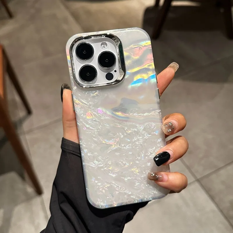 Aurora Glitter Shell Case for  - Gradient Color Case 评论和价格