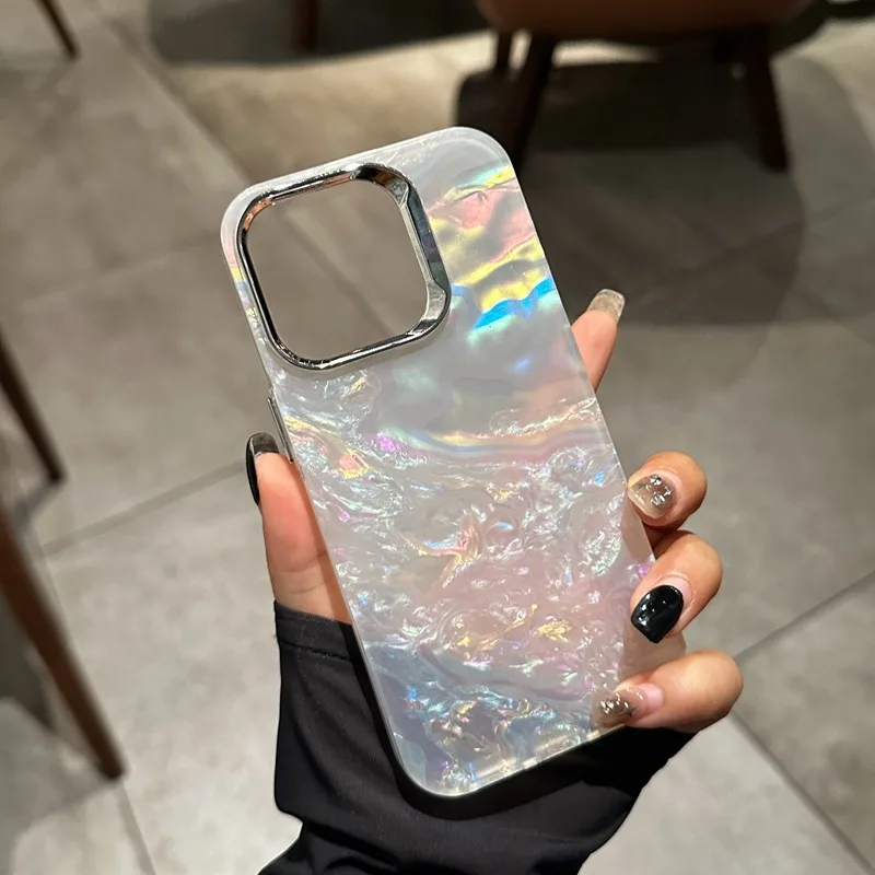 Aurora Glitter Shell Case for  - Gradient Color Case 评论和价格