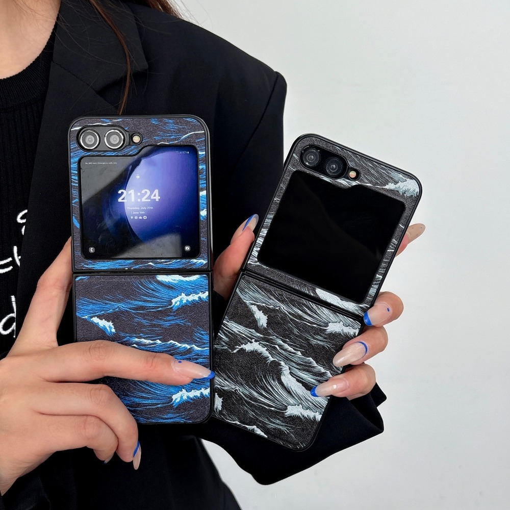 Wave Painting Pattern Magnetic - Phone Cases Art 评论和价格