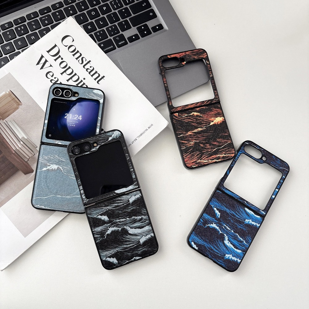 Wave Painting Pattern Magnetic - Phone Cases Art 评论和价格