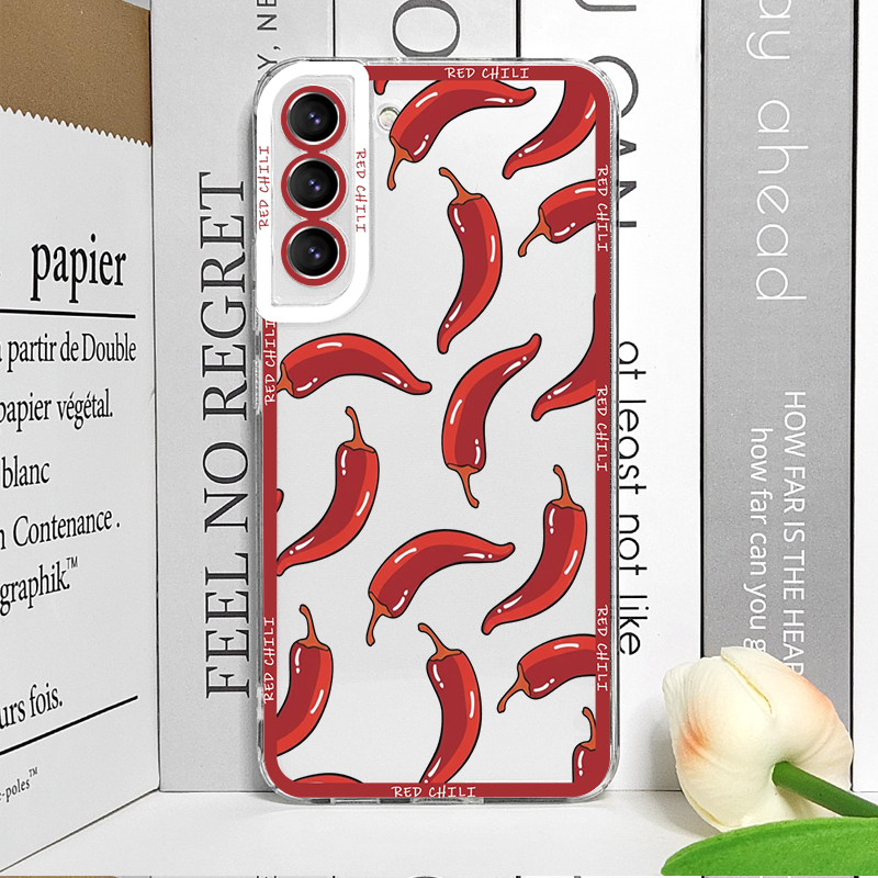 Funny Red Chili Pepper Pattern - Phone Cases Funny 评论和价格