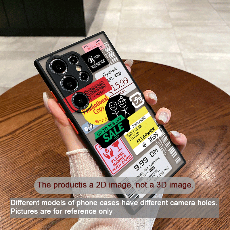 Funny Mix Labels Collage Stick - Phone Cases Funny 评论和价格