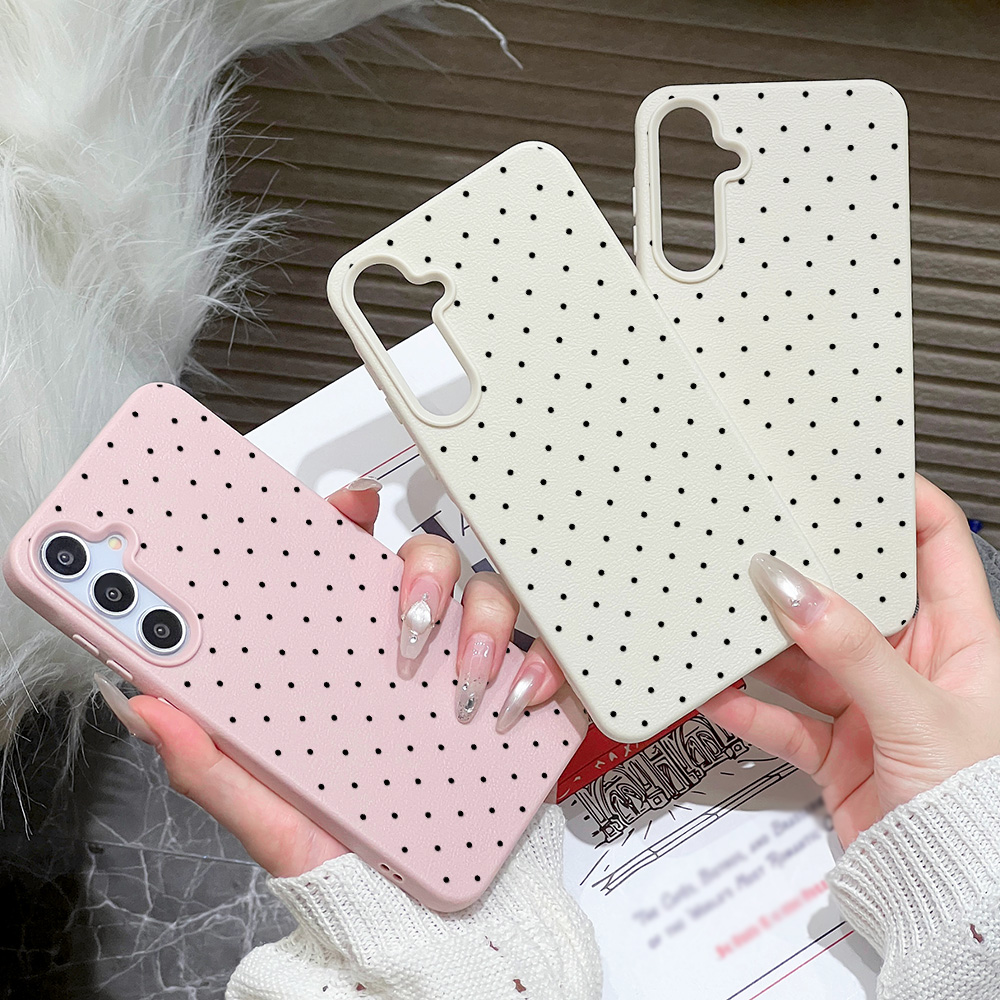 Ins Polka Dots Phone Case For  - Phone Cases Samsung S25 Fe 评论和价格