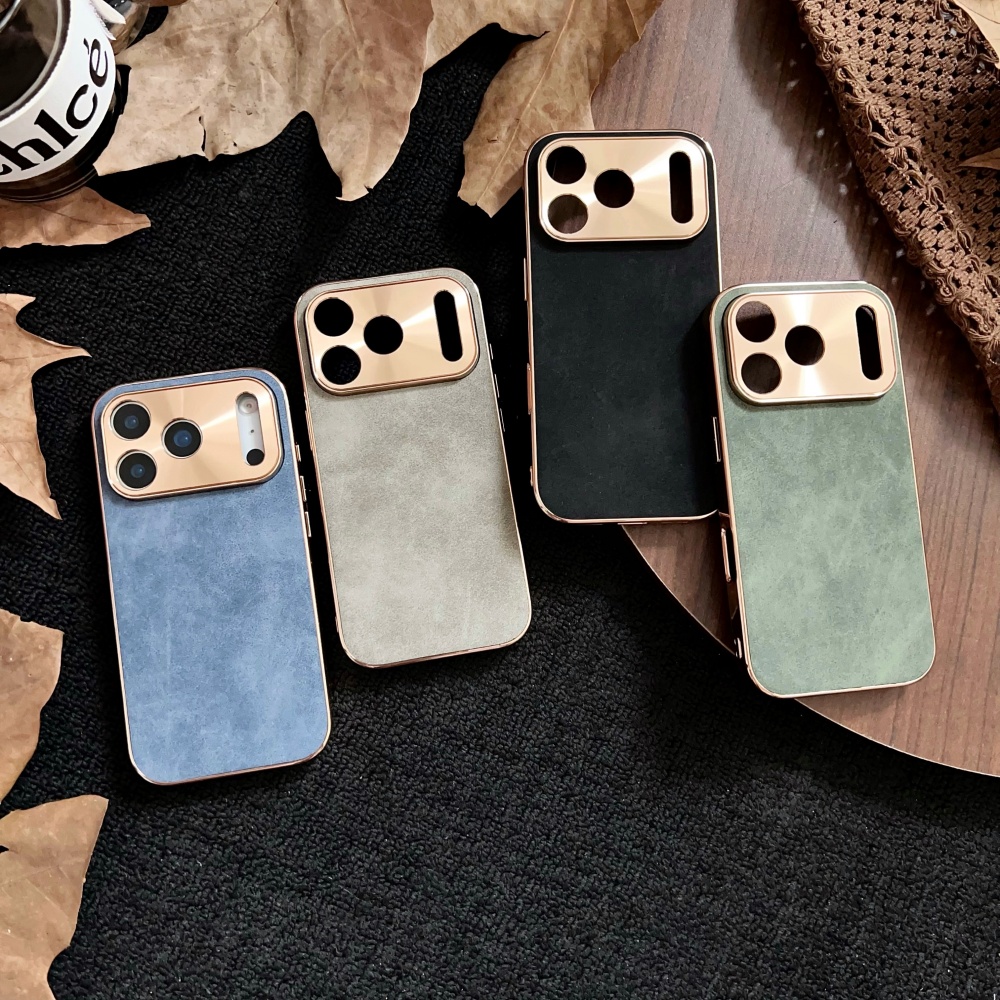 Business Leather Sheepskin Pho - Luxury Plating Case 评论和价格