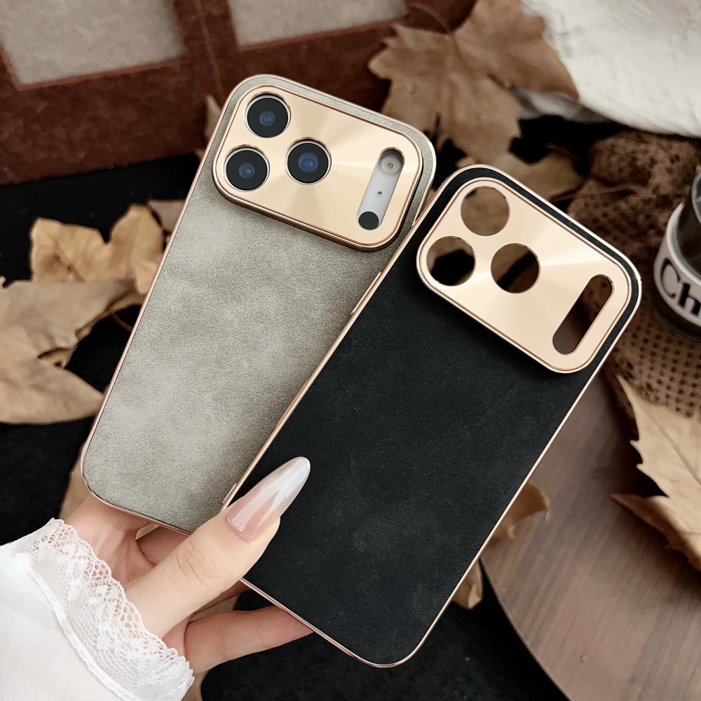 Business Leather Sheepskin Pho - Luxury Plating Case 评论和价格