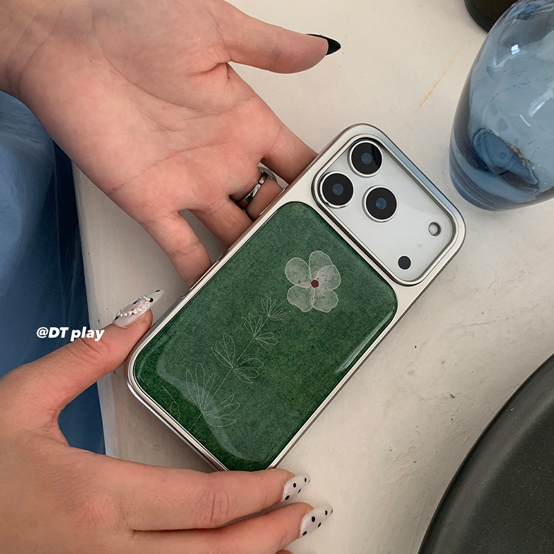 Ins Green Chamomile Small Flow - Phone Cases Green 评论和价格