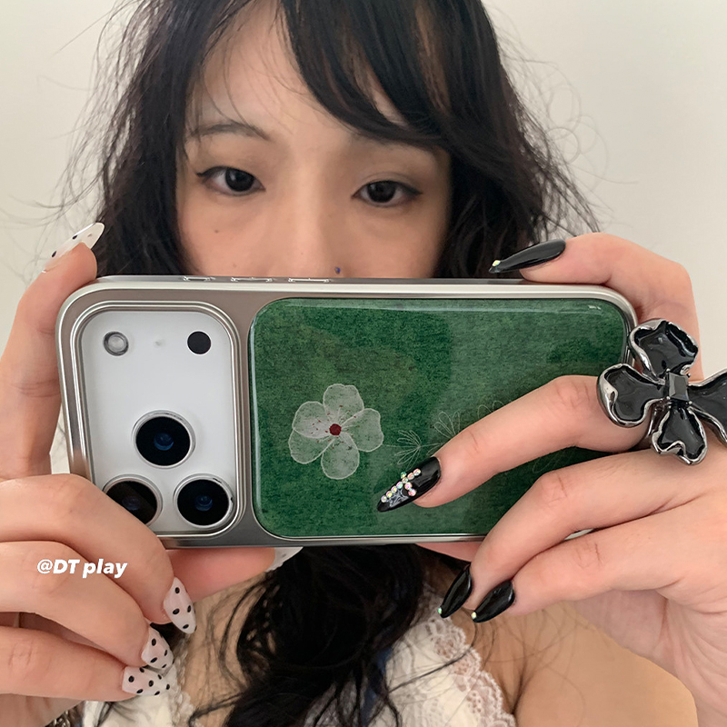 Ins Green Chamomile Small Flow - Phone Cases Green 评论和价格