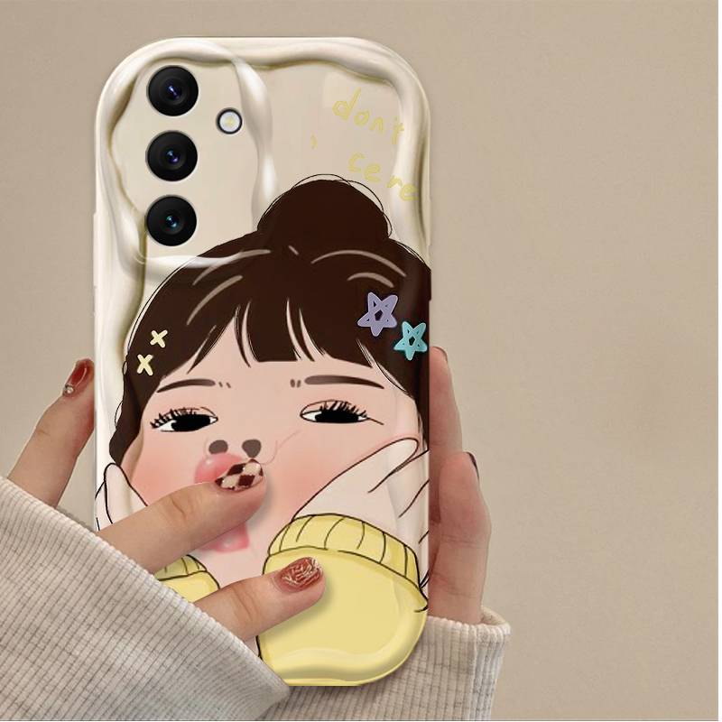 Funny Boy Cute Girl Wave Soft  - Phone Cases Funny 评论和价格
