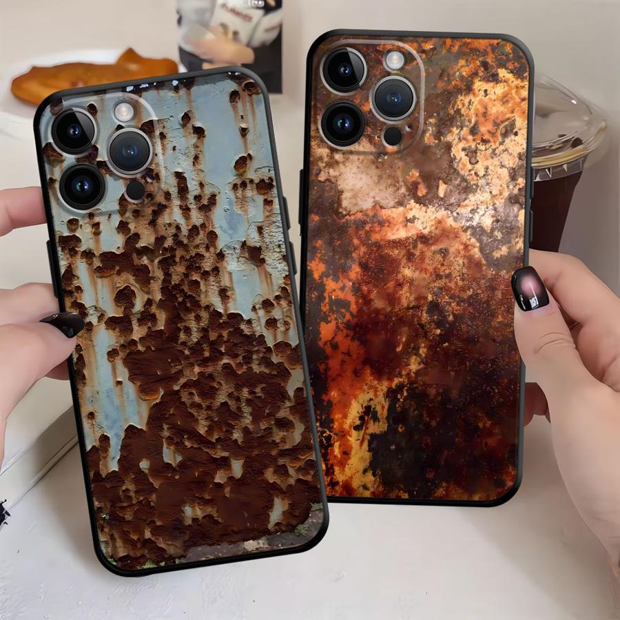 Retro Rust Design Case for iPh - Phone Cases Art 评论和价格