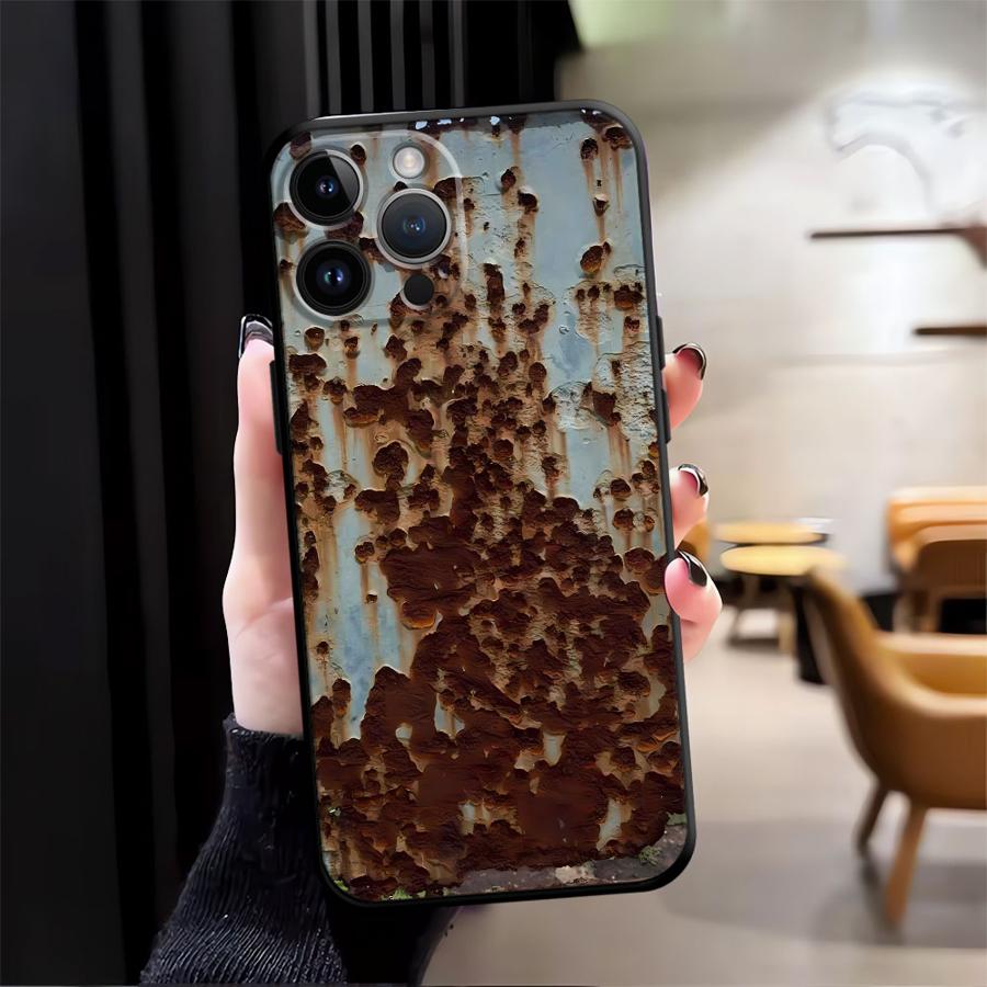 Retro Rust Design Case for iPh - Phone Cases Art 评论和价格