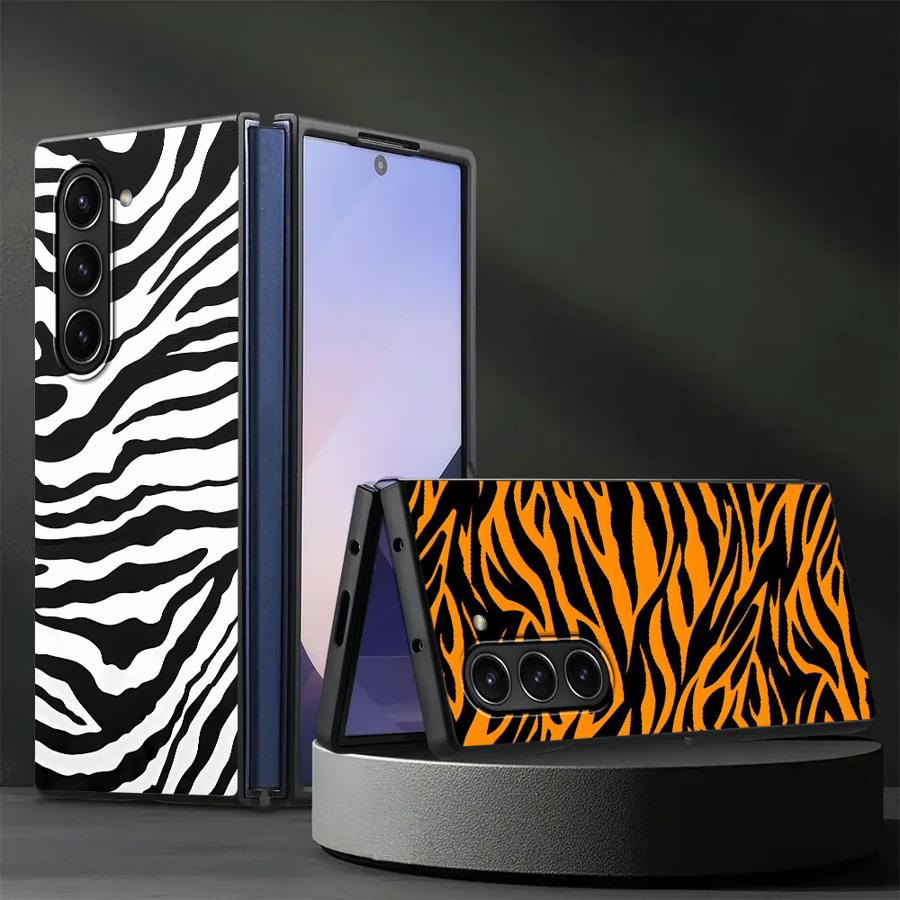 Zebra Striped Sunflower Back P - Phone Cases Z Fold 7 评论和价格