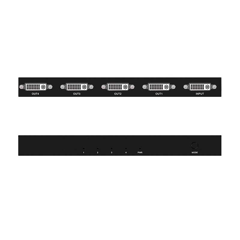 1x2/1x4 Port DVI Splitter 1 in - Phone Cases Uk 评论和价格