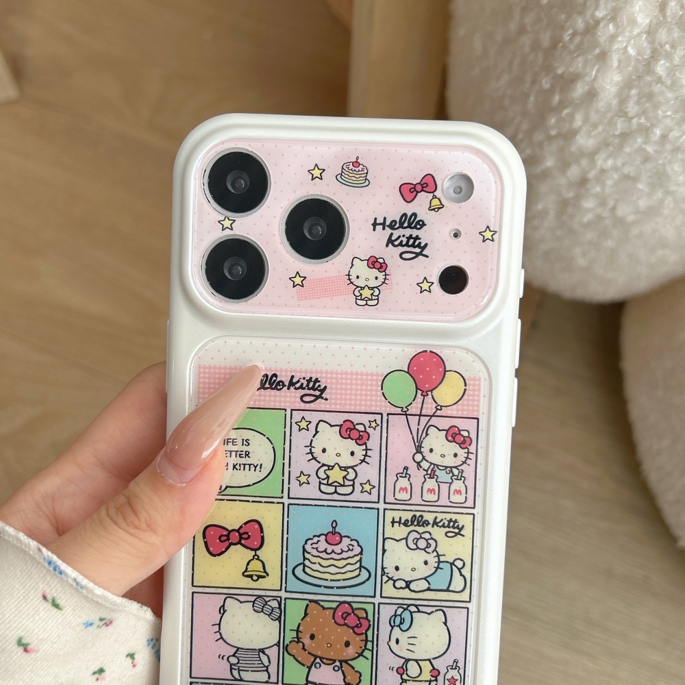 Cute Luxury Pink Grid Cake KT  - Buy Phone Cases 评论和价格