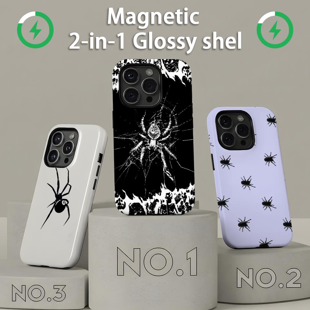 Spider Gothic style design Pho - Phone Cases Magnetic 评论和价格