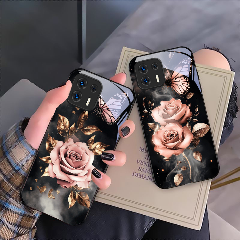 Butterfly Love Pink Rose For M - Phone Cases Motorola 评论和价格