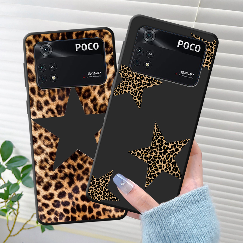Leopard Print Star Art Case fo - Phone Cases Art 评论和价格