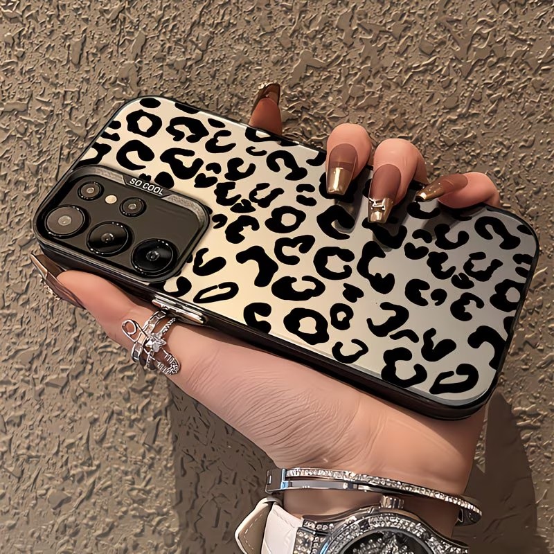Fashion Leopard Print Phone Ca - Gradient Color Case 评论和价格
