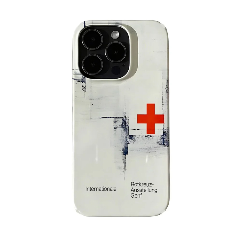 Hot Sale Ins Retro Red Cross A - Buy Phone Cases 评论和价格