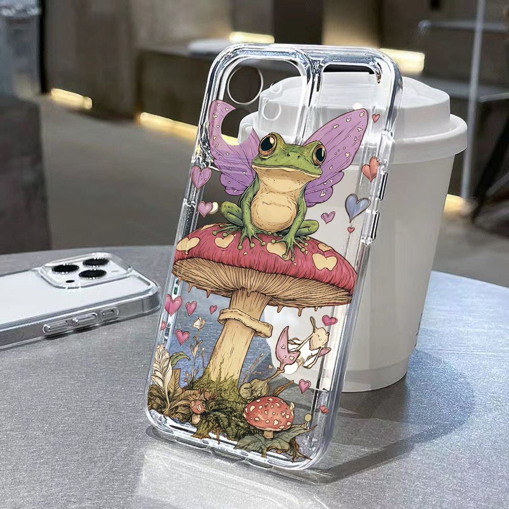 Funny Frog Pattern Soft Phone  - Phone Cases Funny 评论和价格