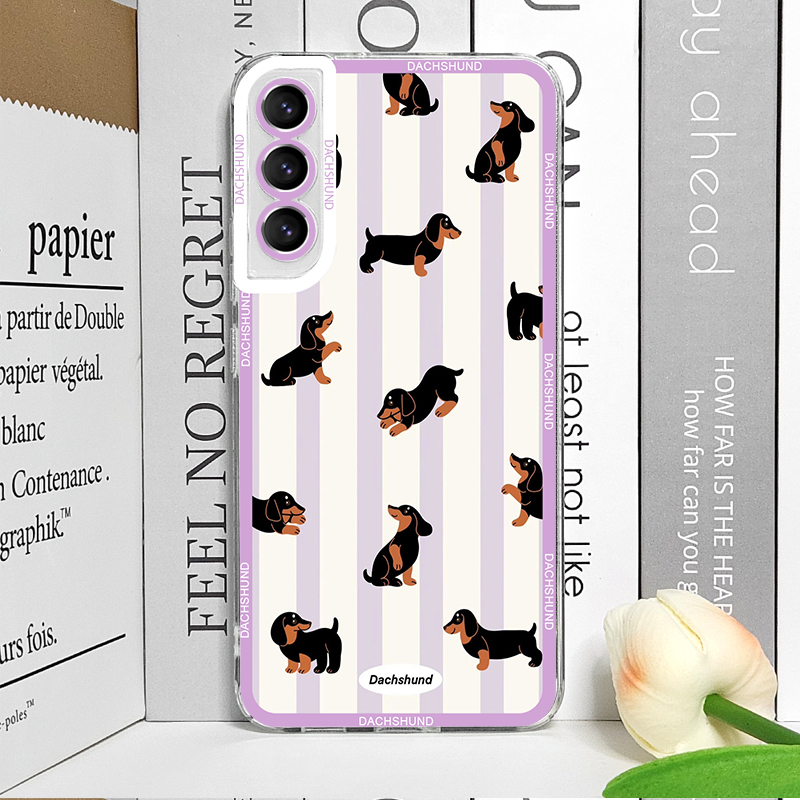 Cute Sausage Dog Phone Case fo - Phone Cases Samsung S25 Fe 评论和价格