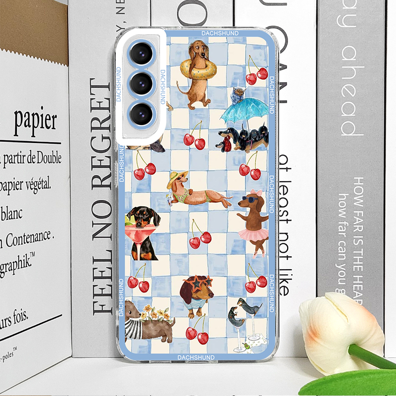 Cute Sausage Dog Phone Case fo - Phone Cases Samsung S25 Fe 评论和价格