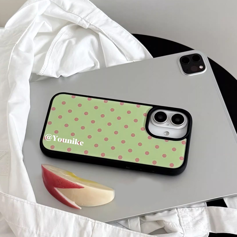 Ins Korean Retro Cartoon Green - Phone Cases Green 评论和价格