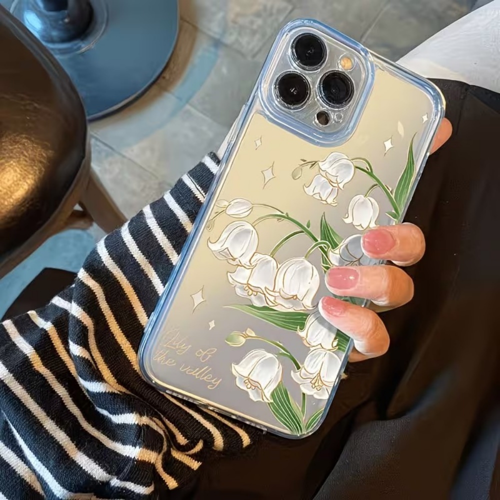 Vintage Lily of the Valley Pho - Phone Cases That Cover The Camera 评论和价格