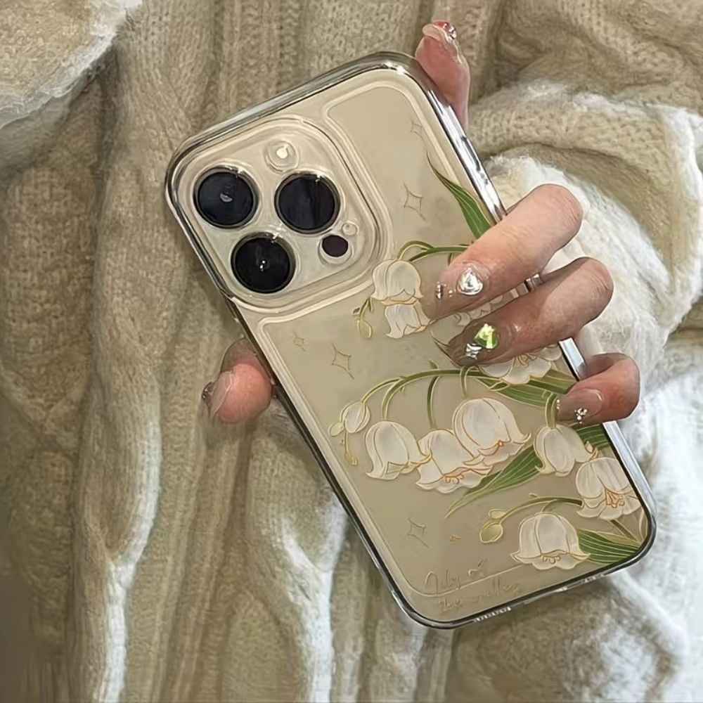 Vintage Lily of the Valley Pho - Phone Cases That Cover The Camera 评论和价格